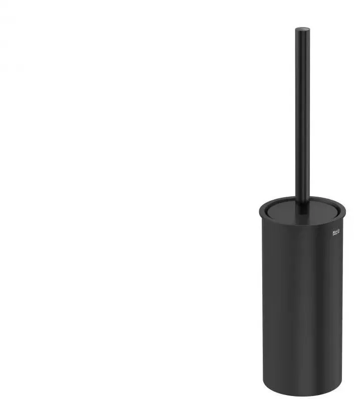 Roca Perie WC Tempo A817038NM0, pe podea, metal/plastic, mat, Negru titan