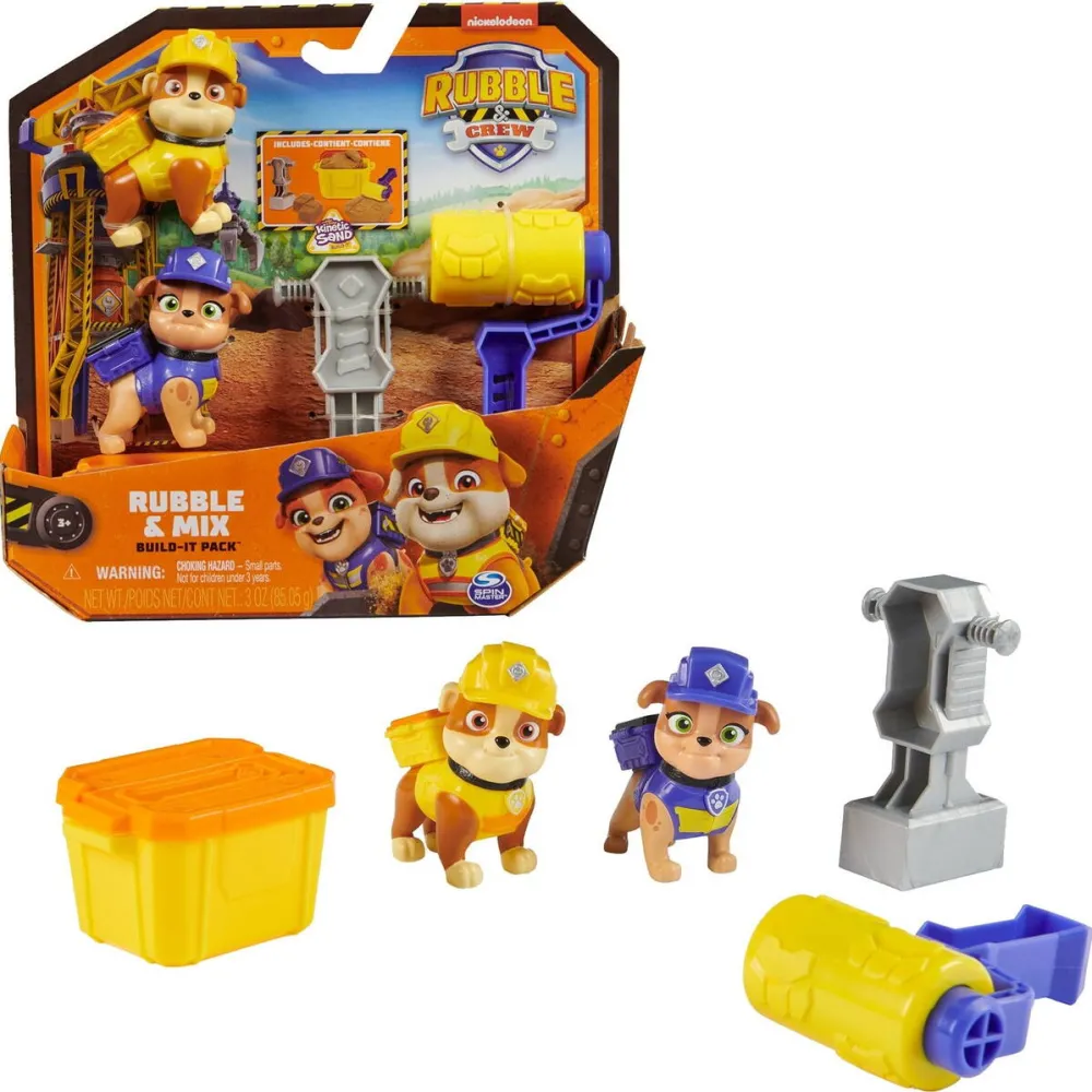 Spinmaster Spinmaster Rubble & Crew - action figure set with Rubble & Mix
