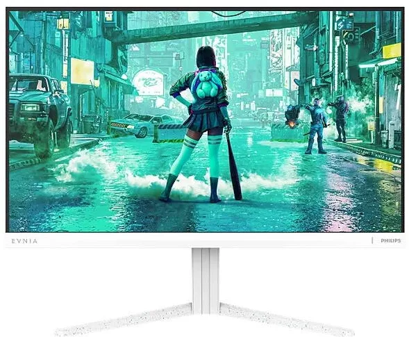 Monitor Philips Gaming LED IPS 24M2N3201PL, 23.8", Full HD (1920x1080), 240Hz (O.C. 260Hz), 1ms GTG (0.3ms MPRT), Adaptive Sync, FlickerFree, 2x HDMI, DisplayPort, Pivot, VESA, Alb