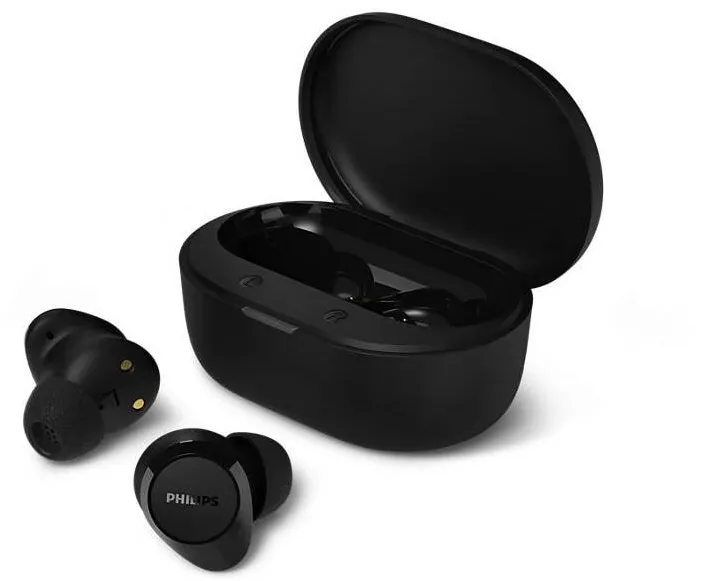 Casti In-Ear Philips Casti Bluetooth Philips TAT1300BK microfon negru