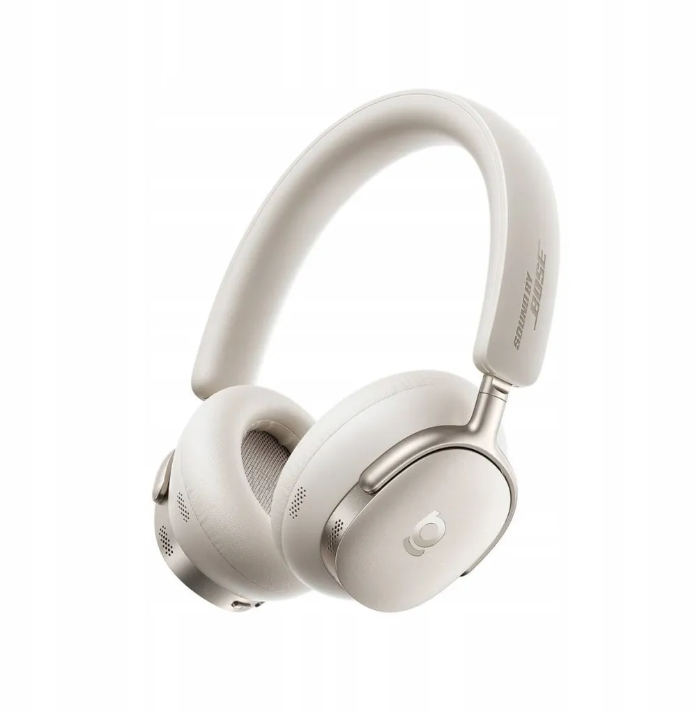 Casti Over-Head Baseus Casti Wireless Over-Ear Baseus Inspire XH1 Sound by Bose, Adaptive Active Noise Cancelling, Dolby Audio, Bluetooth 6.1, Autonomie 100 de ore, Alb