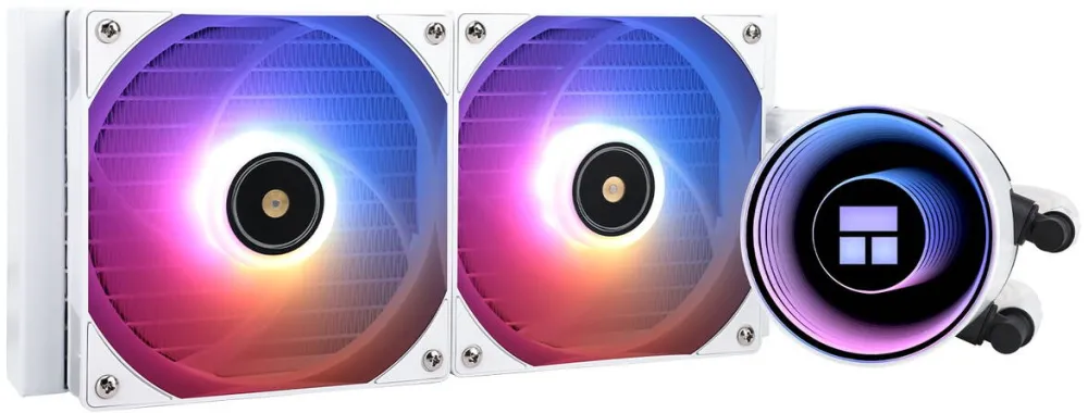 Cooler THERMALRIGHT „Frozen Notte 240 Argb V2”, skt. Intel si AMD, racire cu lichid, ARGB adresabil, alb