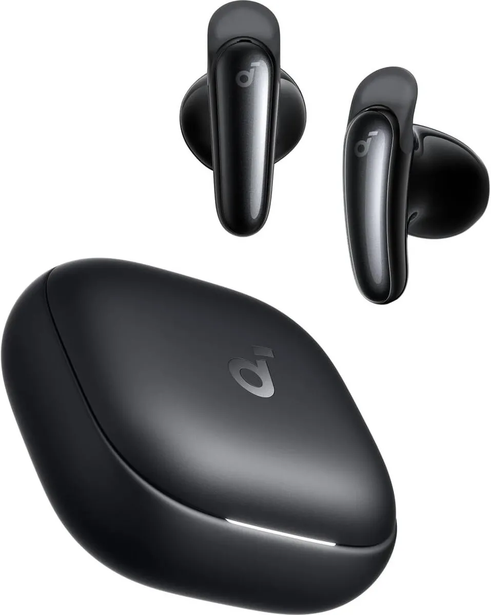 Casti In-Ear Anker Wireless Liberty Buds, ANC, Autonomie 30 ore, Negru
