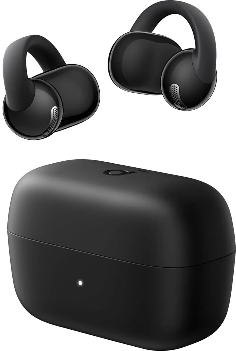 Casti In-Ear Anker Wireless SoundCore C50i, Open Ear Clip-On, Hi-Res, IP55, Bluetooth 6.0, Negru