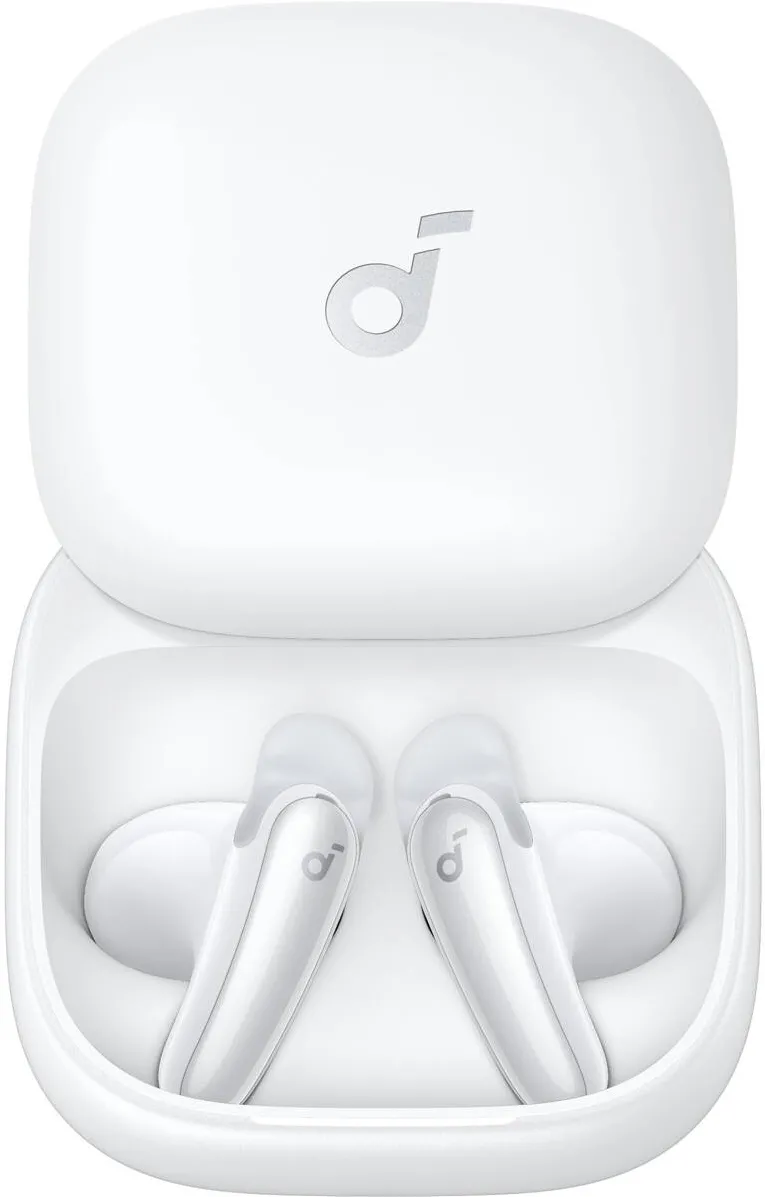 Casti In-Ear Anker Wireless Soundcore Liberty Buds, Semi in-Ear, ANC, Autonomie 30 de ore, Bluetooth 6.1, Alb