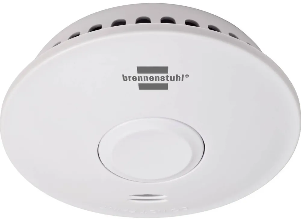 Brennenstuhl Detector de fum, Brennenstuhl, Plastic, Alb