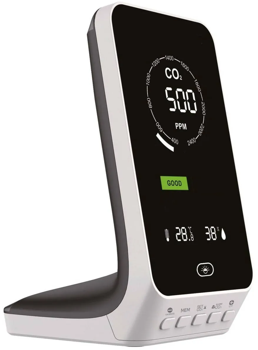 TFA Monitor dioxid de carbon CO2, cu afisaj temperatura si umiditate, AIRCO2NTROL UP, TFA 31.5010.02
