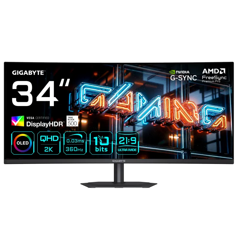 Monitor GIGABYTE MO34WQC36 GAMING 34"