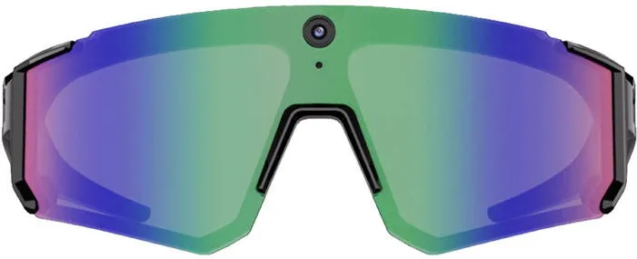 Colmi Ochelari de soare sport Colmi V06 AI negri (cu lentile albastre)