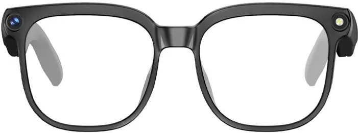 Colmi Ochelari inteligenti COLMI M02S cu rama neagra, lumina albastra
