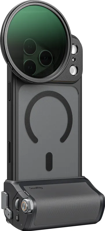 Accesoriu GSM SmallRig SmallRig 6301 FilMov Photography Grip Kit with Filter for iPhone 17 Pro Max