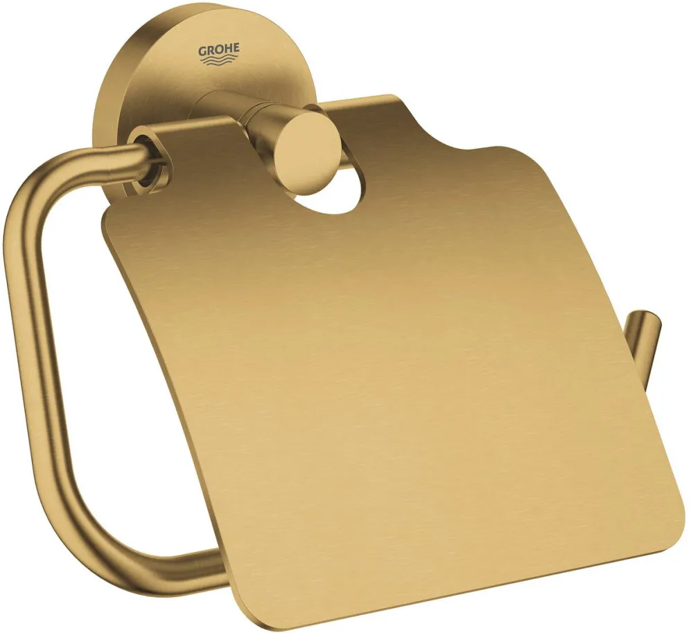 Grohe Suport hartie igienica Essentials 40367GN1, 1 rola, fixare ascunsa, mat, cool sunrise