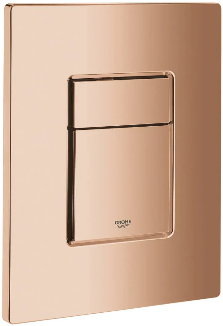 Grohe Clapeta WC Skate Cosmopolitan 38732DA0, dubla, reversibila, 156 x 197 mm, plastic, lucios, cupru