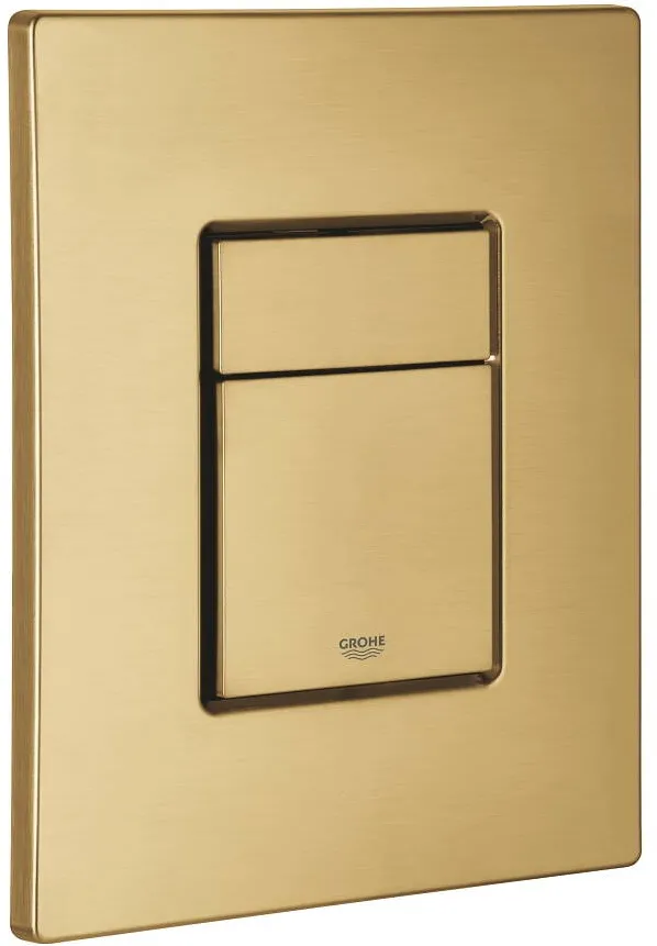 Grohe Placa de actionare WC Skate Cosmopolitan 38732GN0, dubla spalare, reversibila, 156 x 197 mm, mat, cool sunrise
