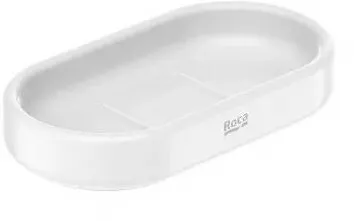Roca Savoniera Onda A3870Z5000, pe blat, 150 x 90 mm, ceramic, Alb