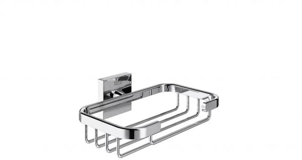 Roca Etajera baie Cubica A816826001, montare pe perete, 150 x 110 mm, metal, Crom