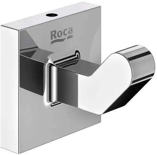 Roca Suport prosoape Cubica, montare pe perete, metal, crom