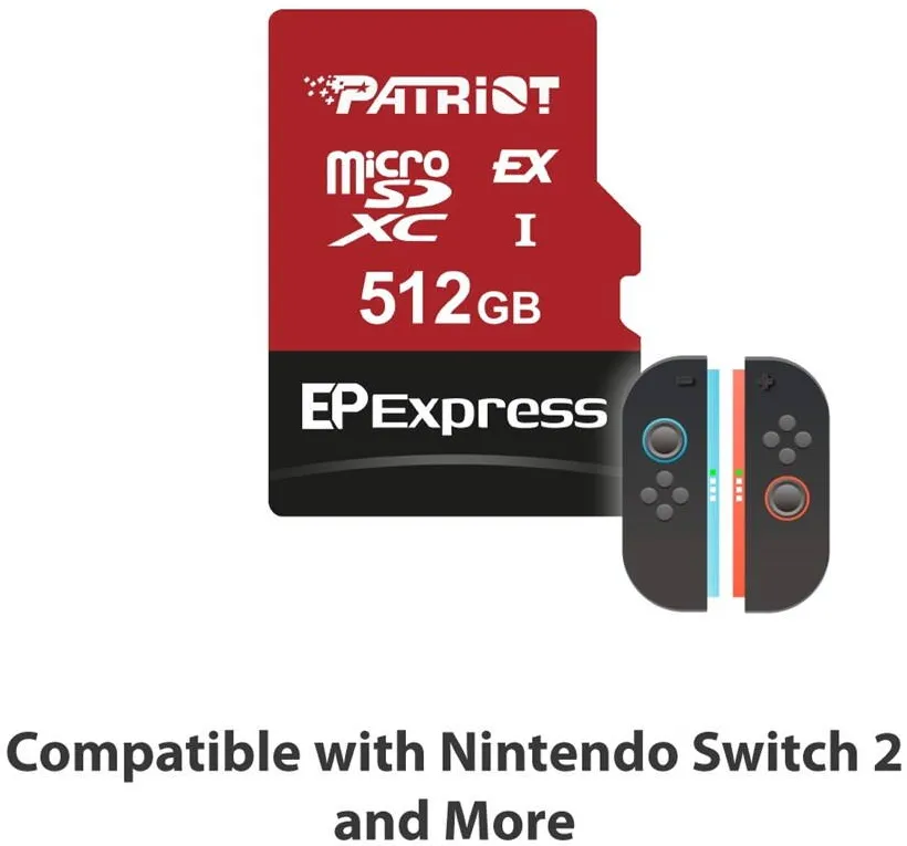 Card de Memorie Patriot EP Express memory card 512GB MicroSDXC 800/600 MB/s (PEF512GEPEXMCX)