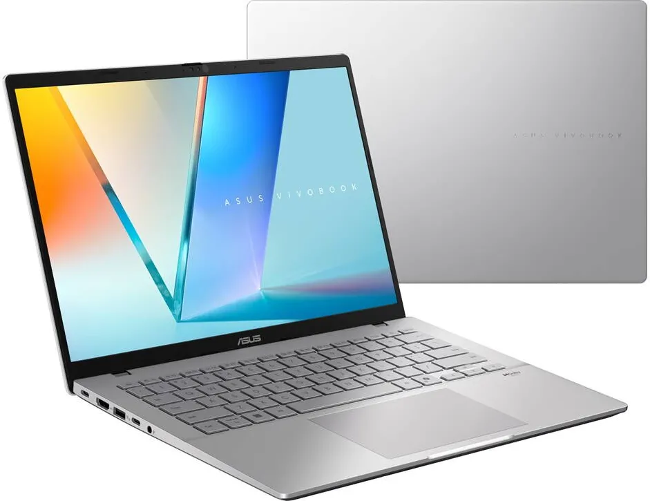 Laptop Asus ASUS Vivobook S14 M3407GA-SF013W Ryzen AI 7 445 14.0" WUXGA 60Hz 300 nits 16GB DDR5 512GB SSD Radeon Graphics FHD webcam 70Wh battery Windows 11 Aluminium Cool Silver