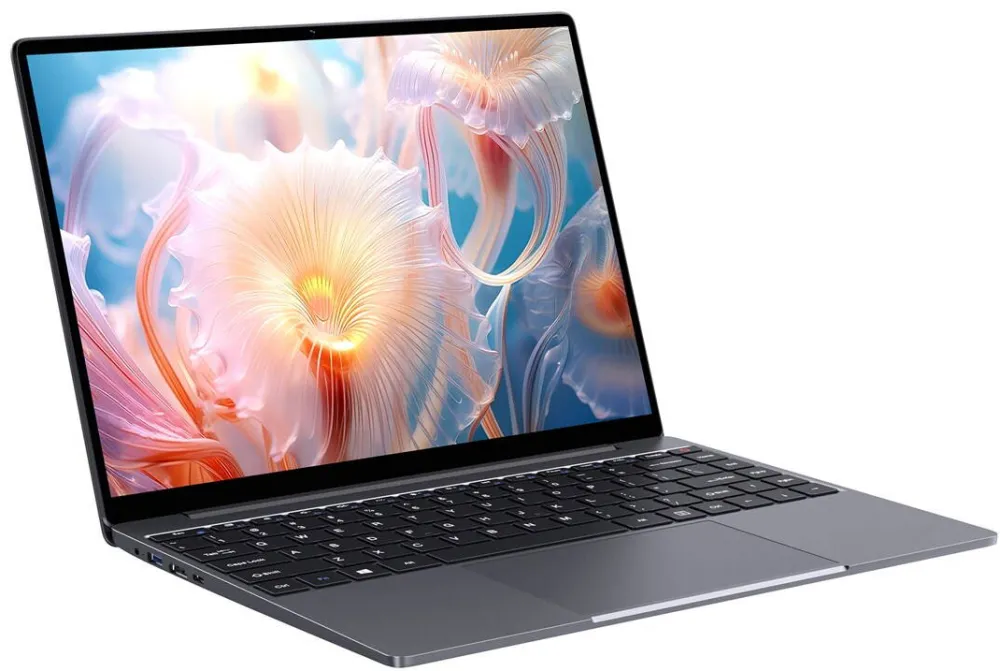 Laptop CHUWI Chuwi Corebook X CWI570-P-K3 i3-1220P 14" QHD 16GB 512GB SSD Bluetooth Black Windows 11 Pro Grey