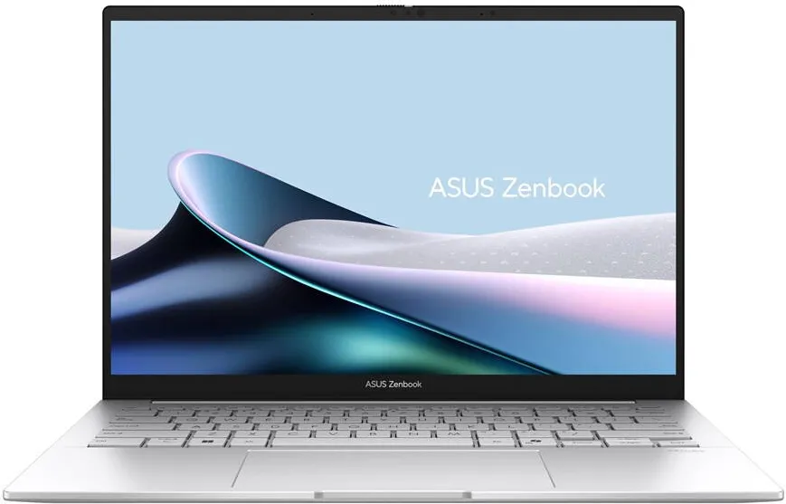 Laptop Asus ASUS Zenbook 14 UX3405CA-QD1247W Ultra 5 225H 14.0"WUXGA OLED 60Hz 400nits AG 16GB LPDDR5X SSD512 Intel Arc Graphics CamFHD+IR 75WHrs Win11 Foggy Silver