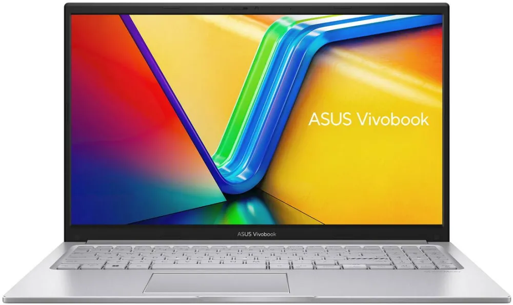 Laptop Asus ASUS Vivobook 15 X1504VA-BQ4284W Core 5 120U 15.6" FHD IPS-level panel 60Hz 250 nits AG 16GB DDR5 512GB SSD Intel Graphics 720p webcam 42 WHrs Windows 11 Cool Silver