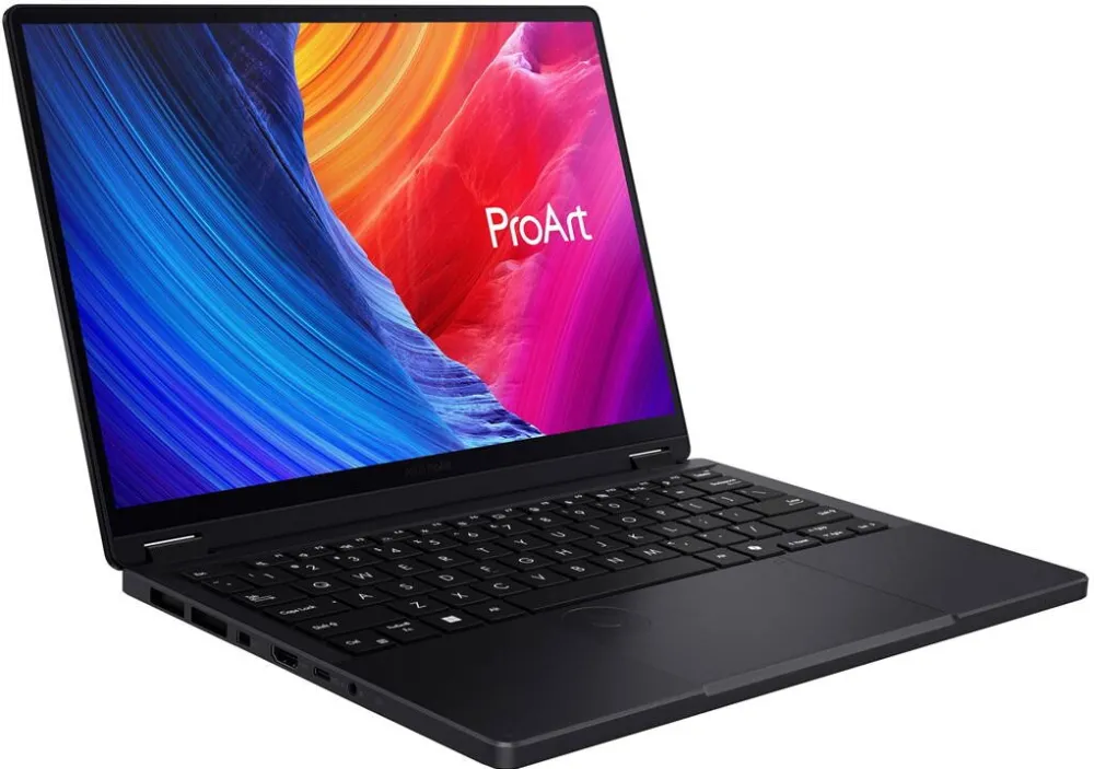 Laptop Asus ASUS ProArt PX13 HN7306EA-LX003X Ryzen AI MAX+ 388 13.3" 3K Touch 60Hz 400 nits AR LBL 32GB LPDDR5X 1TB SSD Radeon Graphics 8060S FHD camera 73 WHrs Windows 11 Pro Aluminium Nano Black