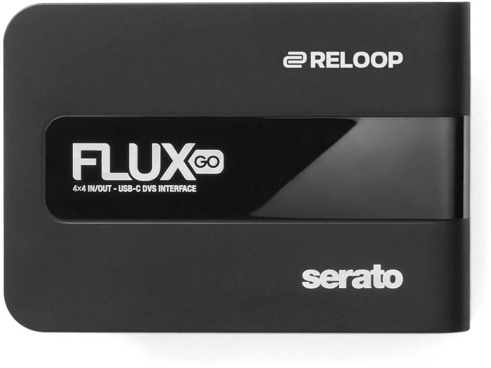 Reloop Flux Go - ultra-compact DVS interface for Serato DJ Pro