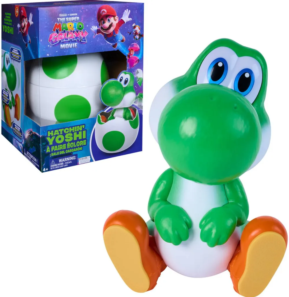 Spinmaster Spinmaster Super Mario Galaxy Movie - Hatchin' Yoshi