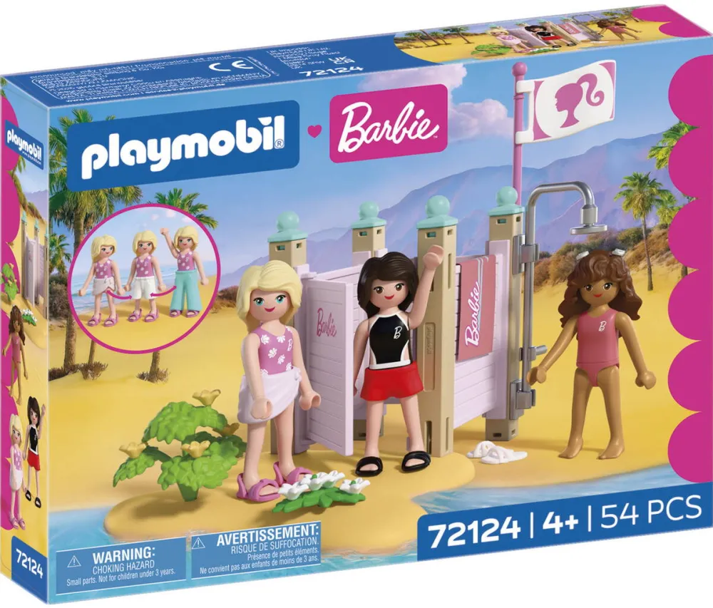 Jucarie Educationala PLAYMOBIL 72124 Barbie Beachwear