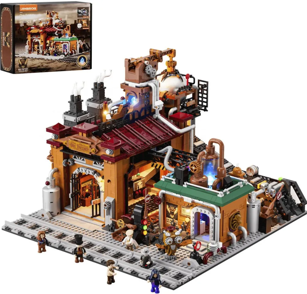 Jucarie Educationala Lumibricks Lumibrick's steampunk ore factory