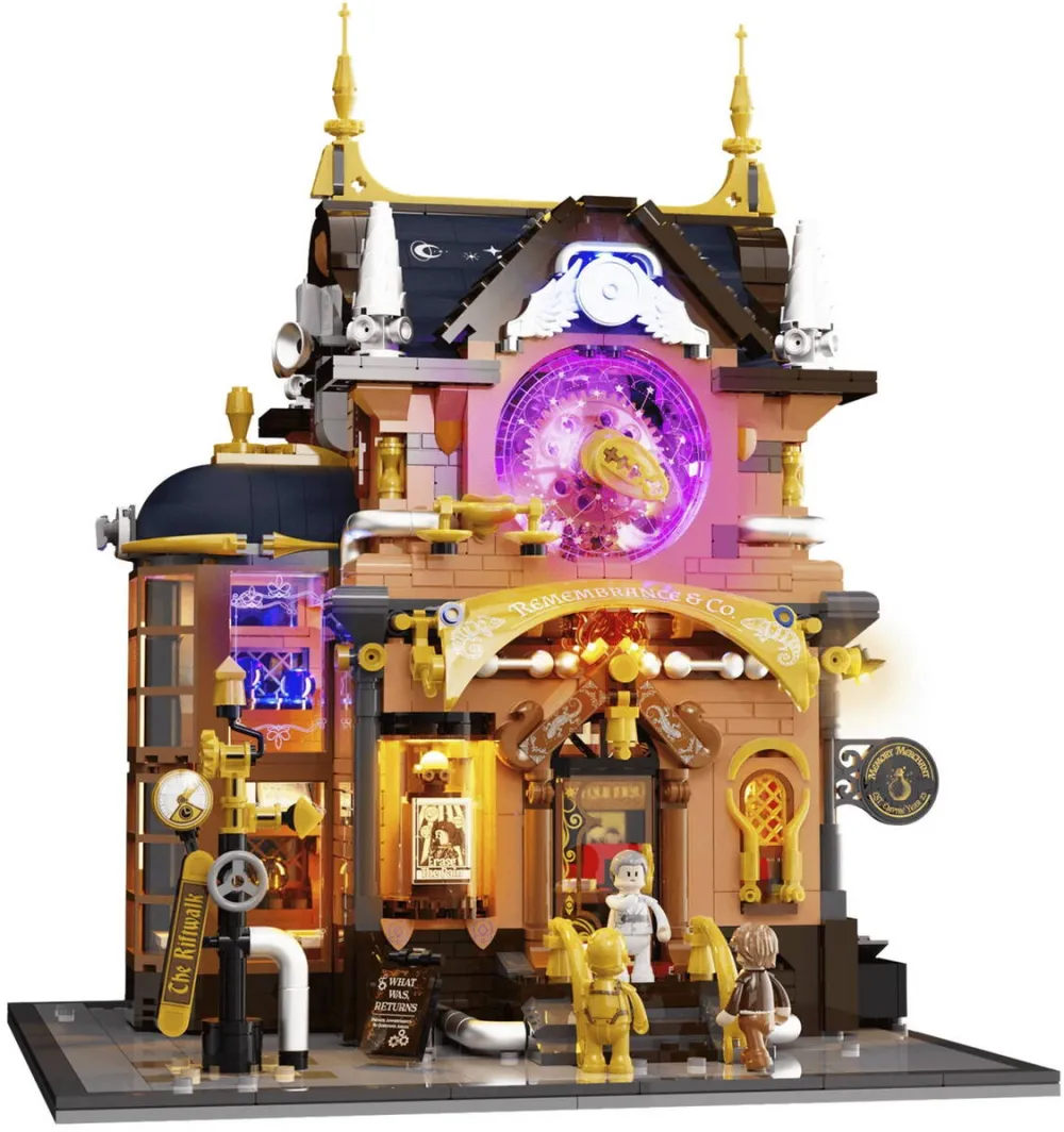 Jucarie Educationala Lumibricks Steampunk Memory Magic Shop