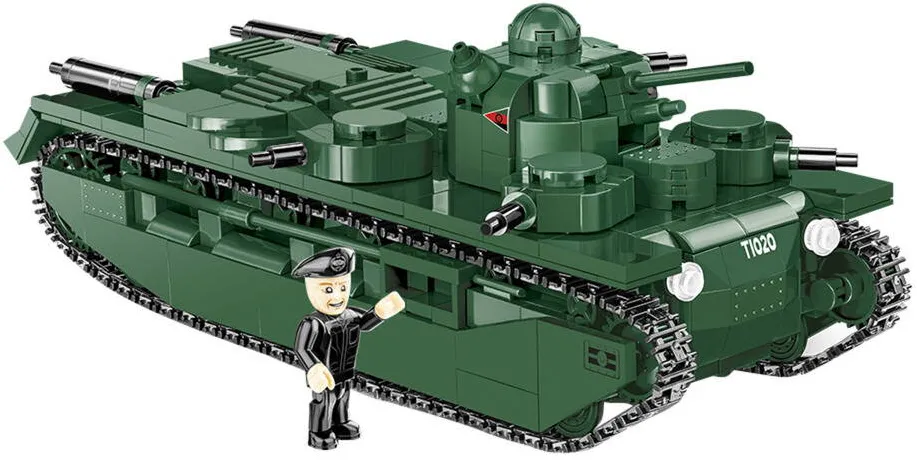 Cobi Vickers A1E1 Independent, construction toy scale 1:35