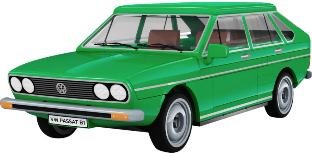Masina Cobi Volkswagen Passat B1 (green, scale 1:35)