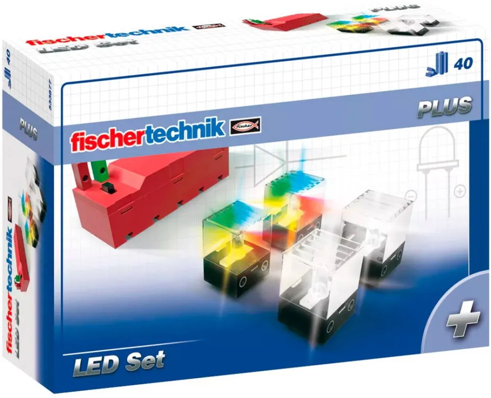 Jucarie Educationala fischertechnik fischertechnik LED set, construction toy