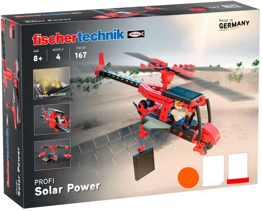 Jucarie Educationala fischertechnik fischertechnik solar power, construction toy