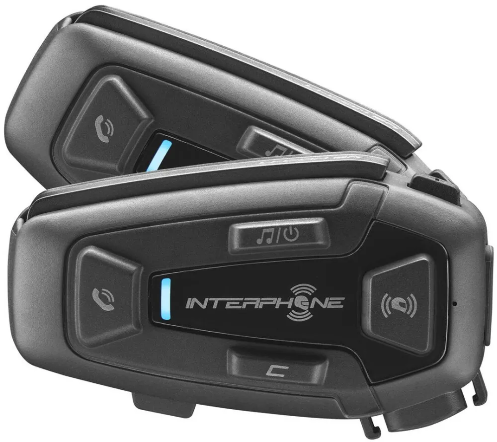 INTERPHONE U-COM 8R Motorbike intercom 1600 m Black