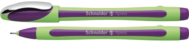 Schneider Liner Schneider Xpress, rubber grip, varf fetru 0.8mm - violet