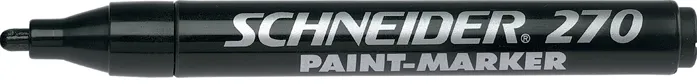 Schneider Marker cu vopsea  Schneider Maxx 270, varf rotund 1-3mm - negru