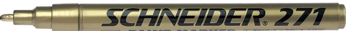Schneider Marker cu vopsea  Schneider Maxx 271, varf rotund 1-2mm - auriu