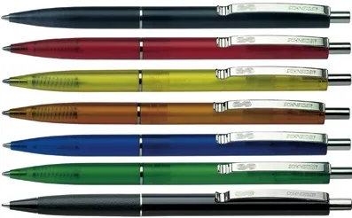 Schneider Pix Schneider K20 Icy colours, clema metalica, culori asortate - scriere albastra