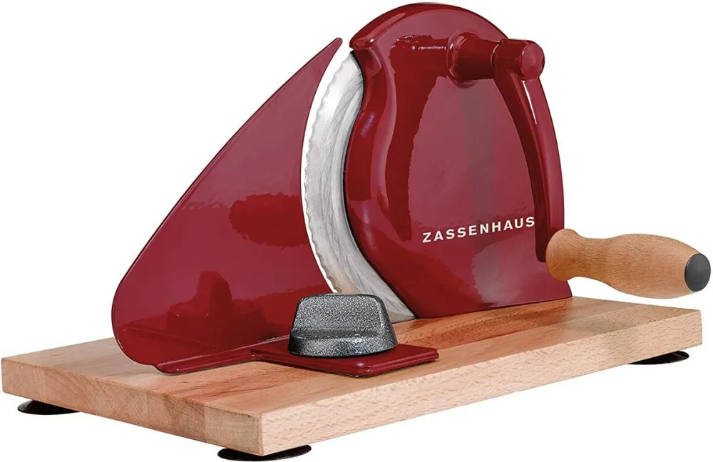 Zassenhaus Bread Slicer Manual red