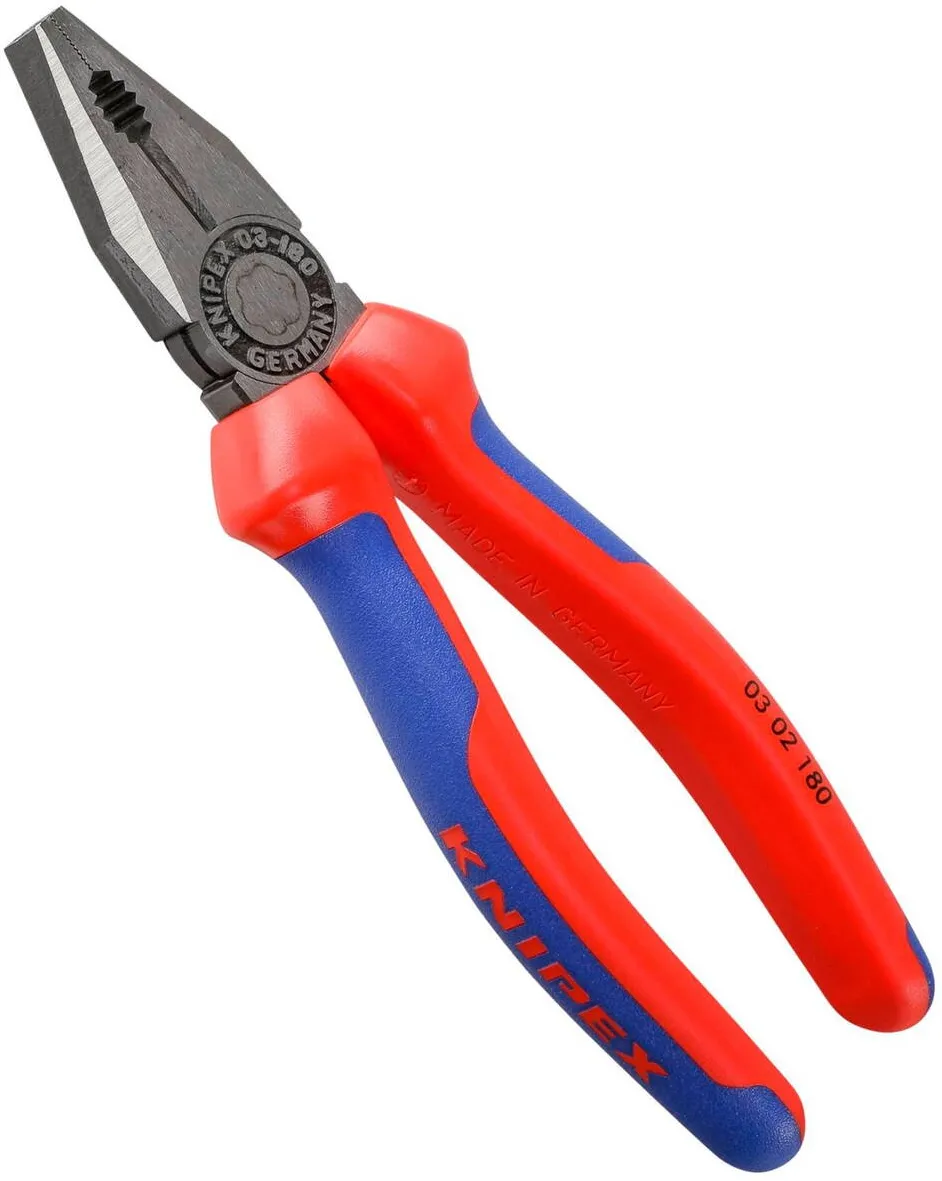 KNIPEX cleste combinat black atramentized polished 180 mm