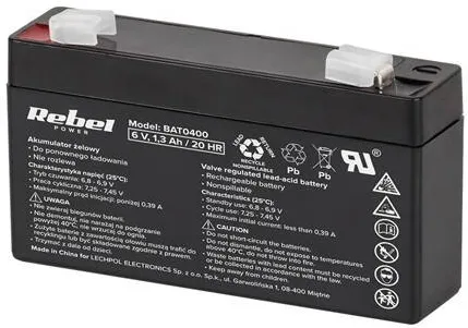 Rebel Acumulator STATIONAR SLA 6V 1.3AH
