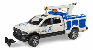 Masinuta BRUDER Auto Dodge RAM 2500 service