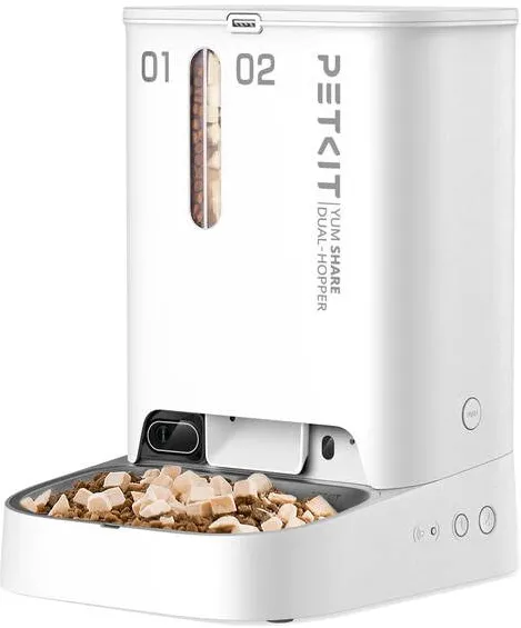 PETKIT Dozator automat pentru mancare animale de companie PETKIT YUMSHARE, camera incorporata, 5L