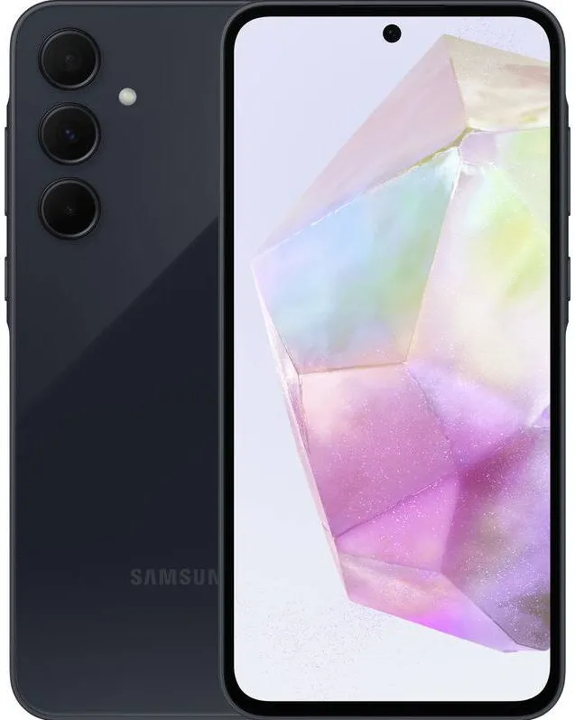 Smartphone Samsung Galaxy A35, 128GB, 6GB RAM, Dual SIM, 5G, 4-Camere, Awesome Navy