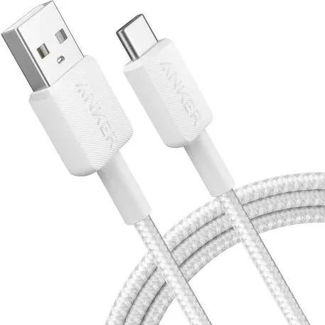 Anker Cablu Anker USB-A la USB-C, 1.8m, alb