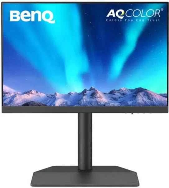 Monitor BenQ SW242Q 24.1 inch WQXGA IPS 5 ms 60 Hz USB-C HDR