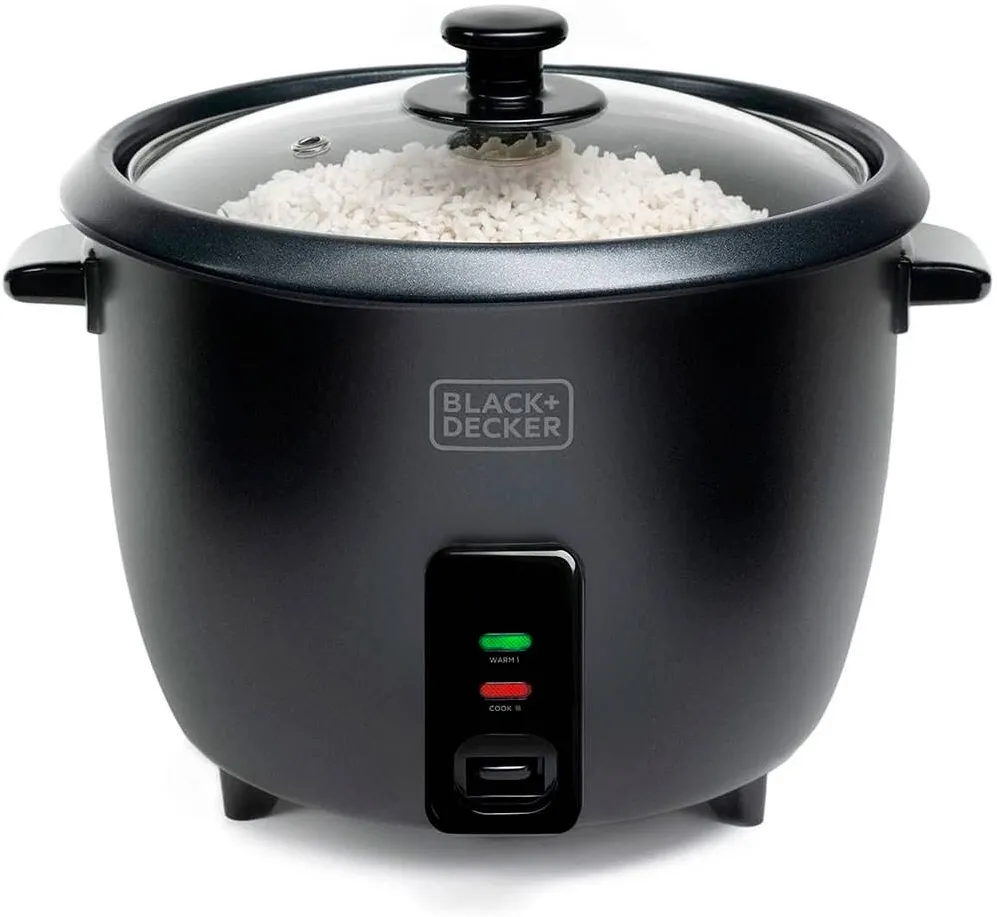 Oala electrica pentru orez Black & Decker BXRC1800E 1.8 L 700 W negru